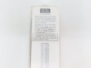 N Scale Micro-Trains MTL 31030 IC Illinois Central 50' Box Car #523469