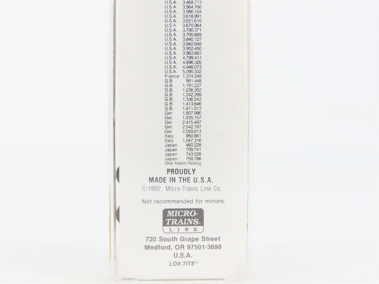 N Scale Micro-Trains MTL 31030 IC Illinois Central 50' Box Car #523469
