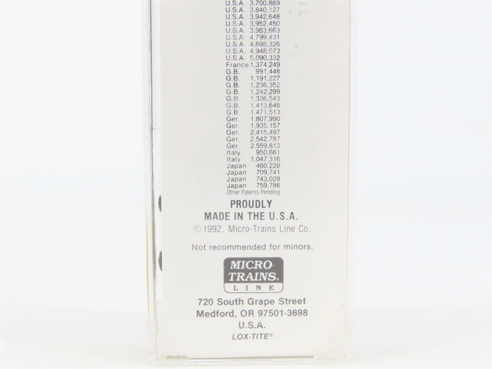N Scale Micro-Trains MTL 31030 IC Illinois Central 50' Box Car #523469
