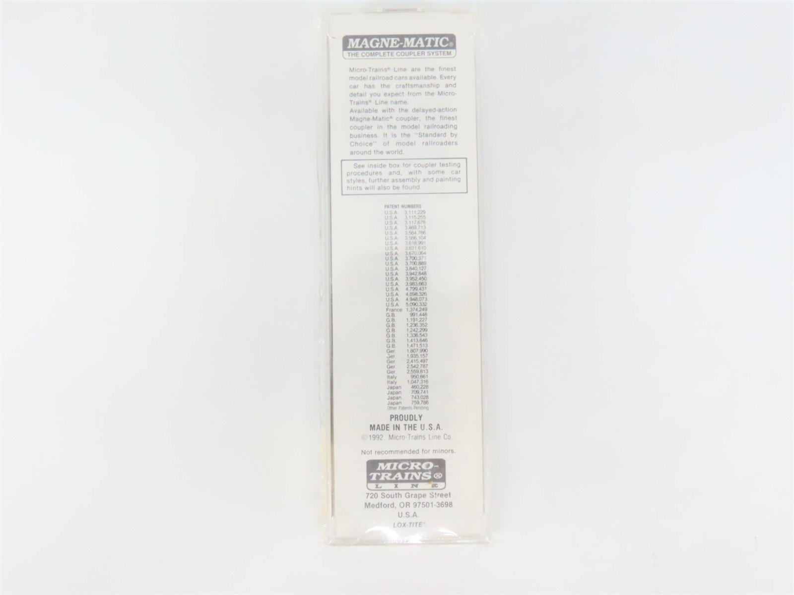 N Scale Micro-Trains MTL 28030 SP Southern Pacific 40' Single Door Boxcar #26360