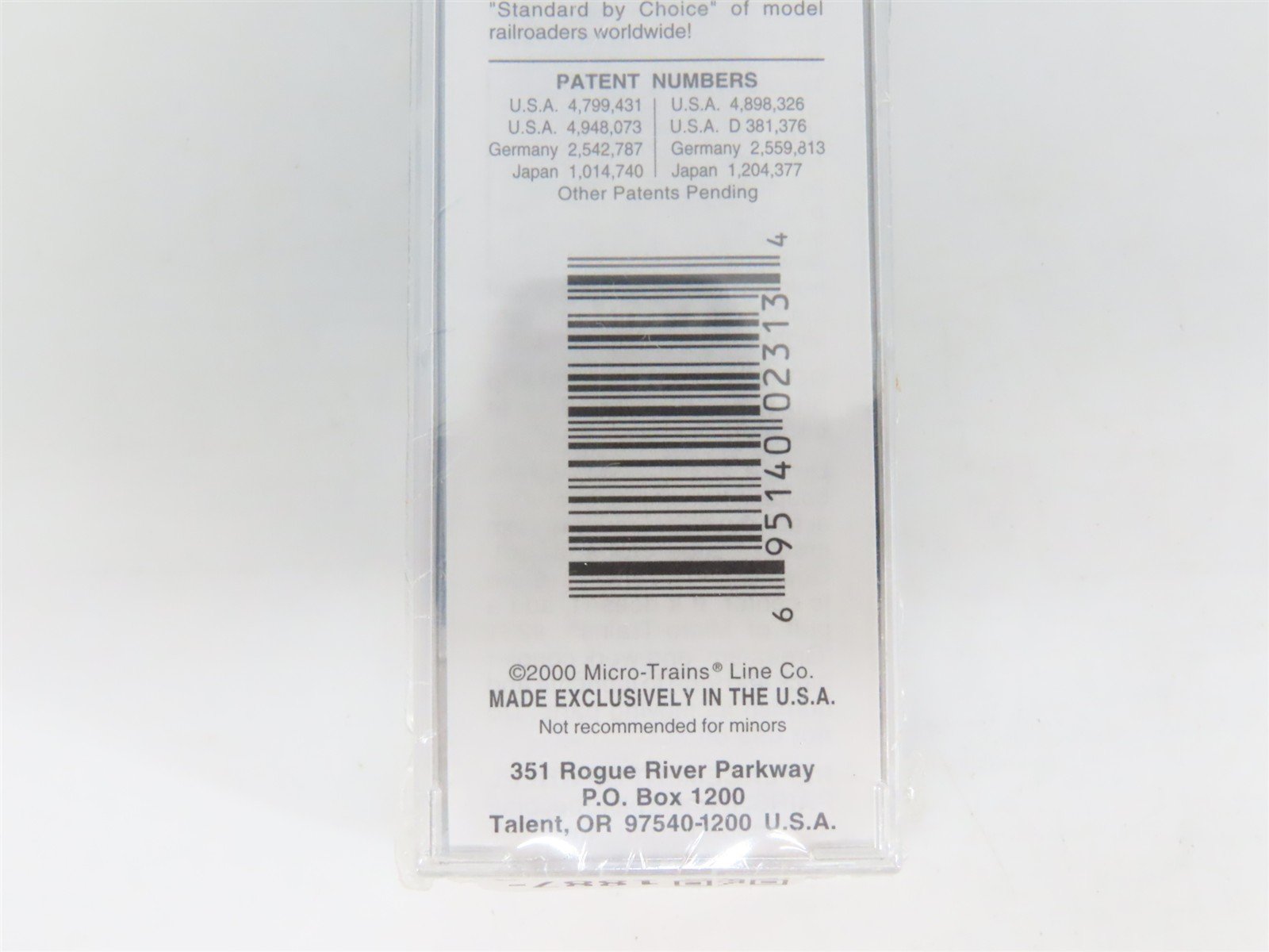 N Scale Micro-Trains MTL 20150 PHD St. Clair Blue Water Route 40' Box Car #1305