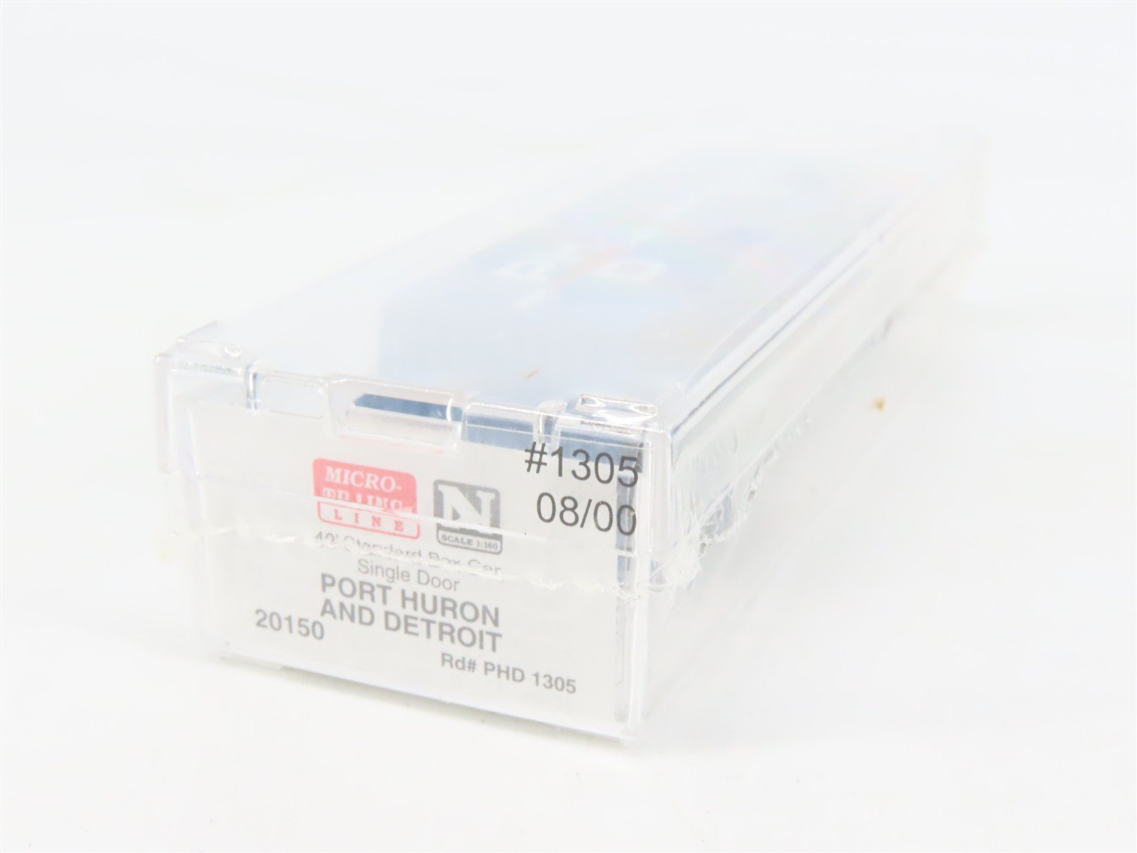 N Scale Micro-Trains MTL 20150 PHD St. Clair Blue Water Route 40' Box Car #1305
