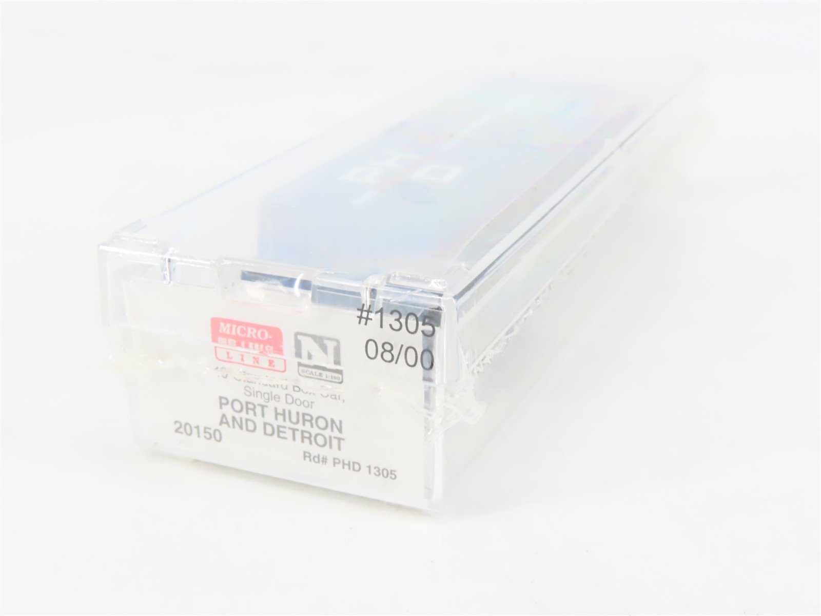N Scale Micro-Trains MTL 20150 PHD St. Clair Blue Water Route 40' Box Car #1305