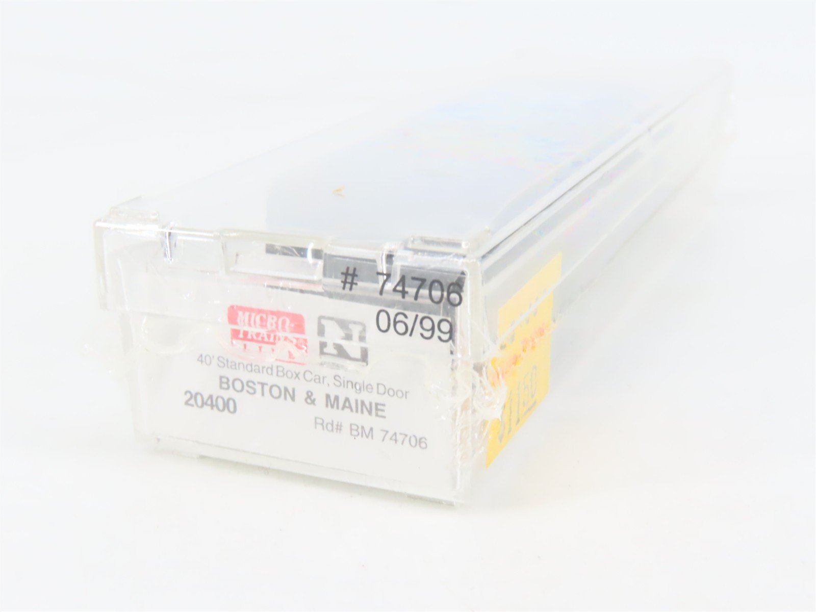 N Scale Micro-Trains MTL 20400 BM Boston & Maine 40' Single Door Box Car #74706