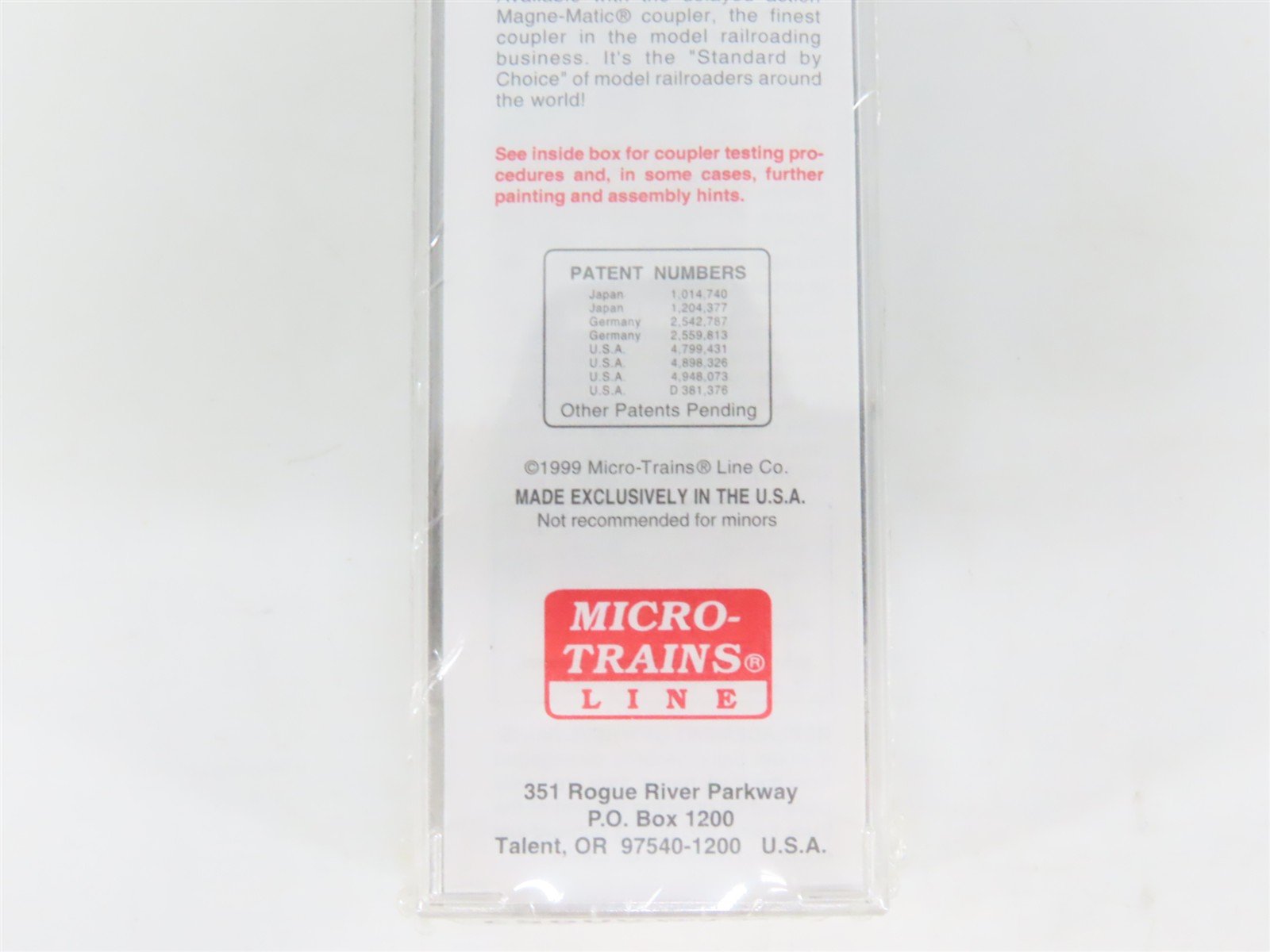 N Scale Micro-Trains MTL 20400 BM Boston & Maine 40' Single Door Box Car #74706
