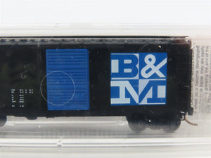 N Scale Micro-Trains MTL 20400 BM Boston & Maine 40' Single Door Box Car #74706