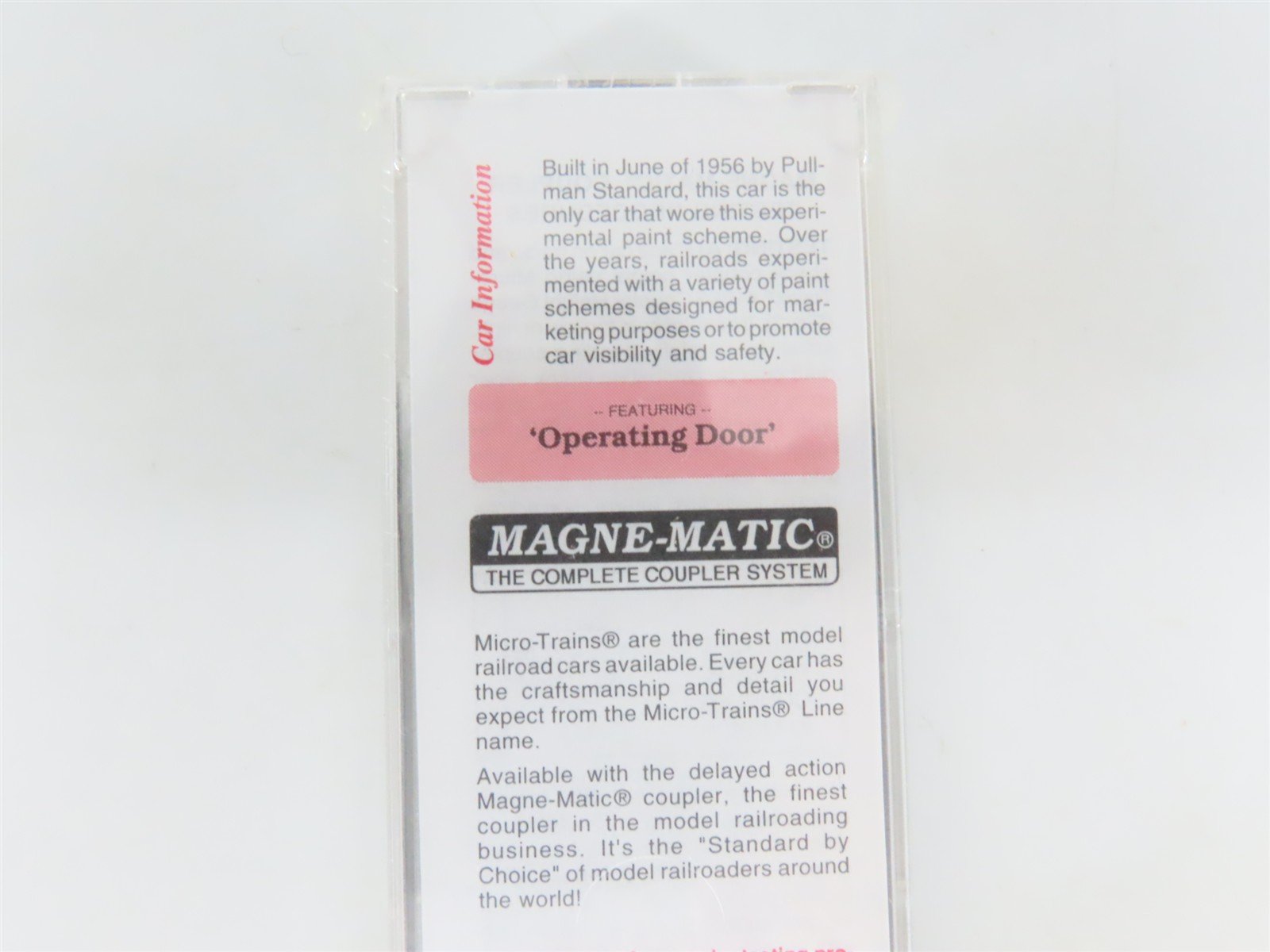N Scale Micro-Trains MTL 20400 BM Boston & Maine 40' Single Door Box Car #74706