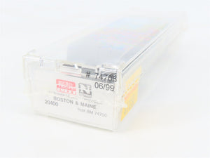 N Scale Micro-Trains MTL 20400 BM Boston & Maine 40' Single Door Box Car #74706