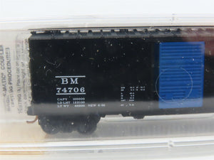 N Scale Micro-Trains MTL 20400 BM Boston & Maine 40' Single Door Box Car #74706