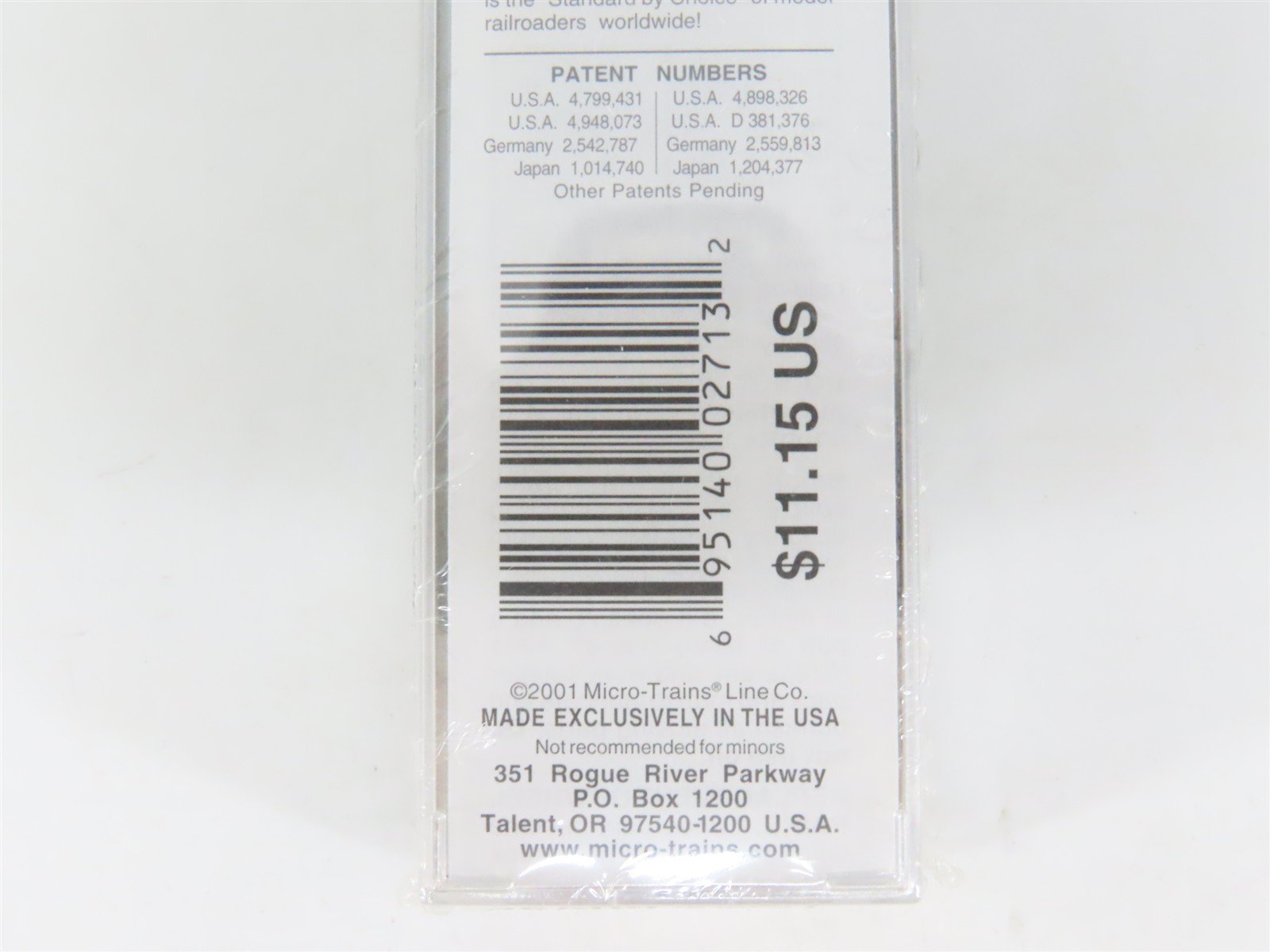N Micro-Trains MTL 20220 MEC Maine Central Pine Tree Route 40' Box Car #8217