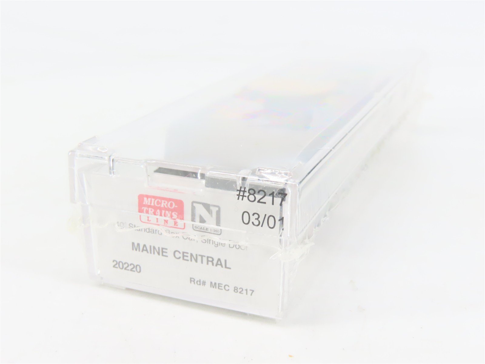 N Micro-Trains MTL 20220 MEC Maine Central Pine Tree Route 40' Box Car #8217