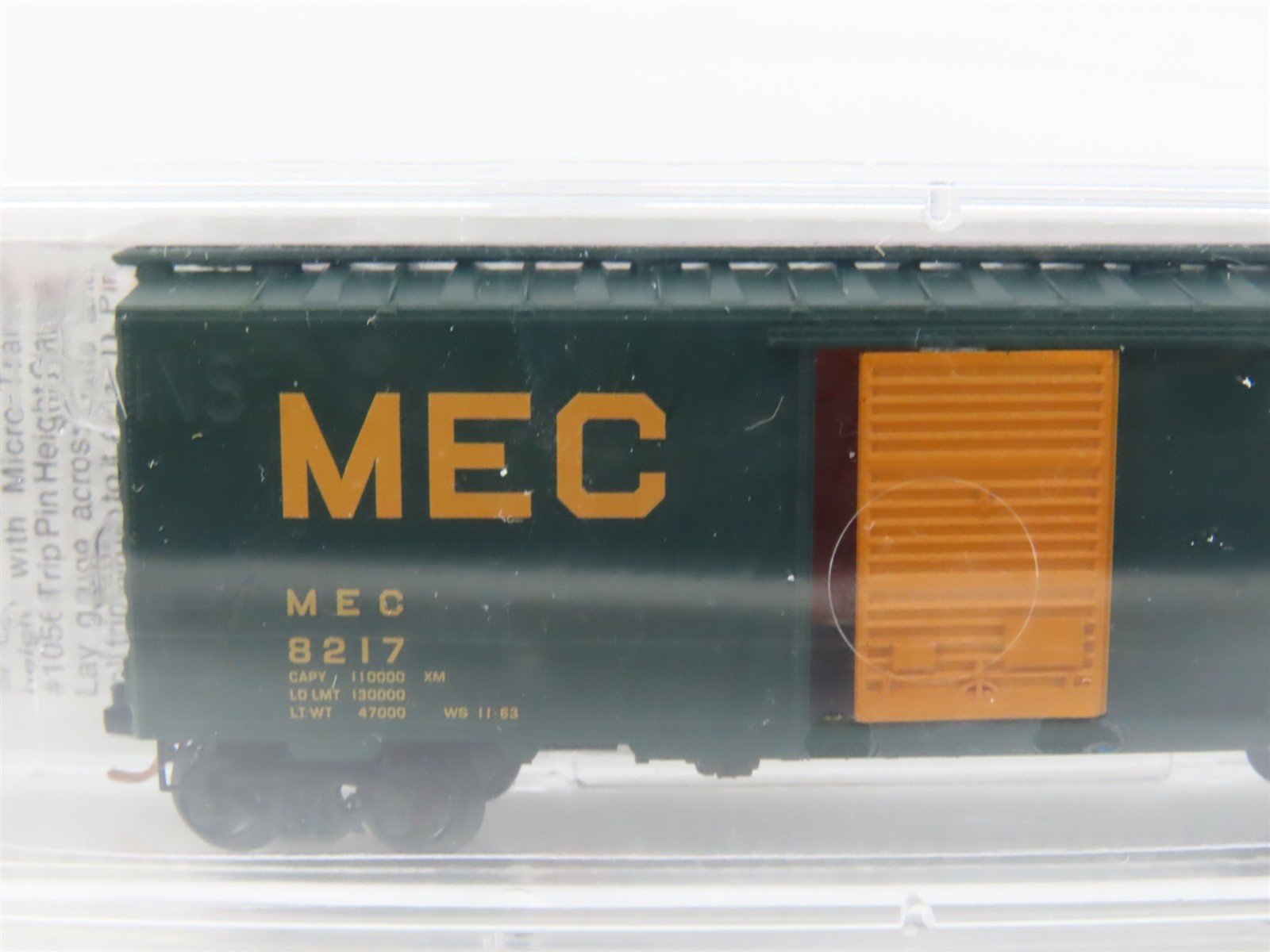 N Micro-Trains MTL 20220 MEC Maine Central Pine Tree Route 40' Box Car #8217