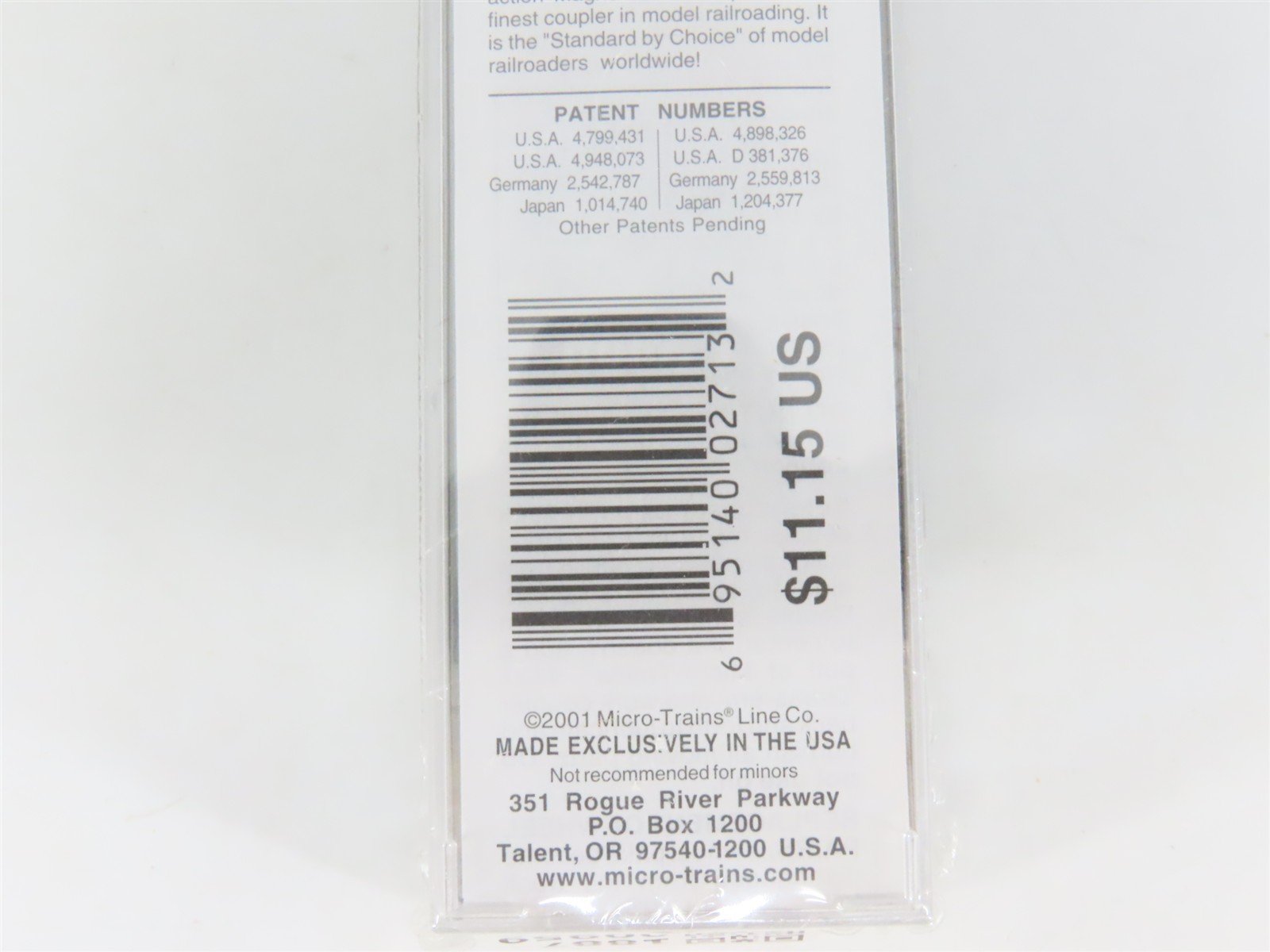 N Micro-Trains MTL 20220 MEC Maine Central Pine Tree Route 40' Box Car #8217