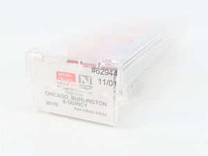 N Scale Micro-Trains MTL 20170 CB&Q Burlington Route 40' Box Car #62944