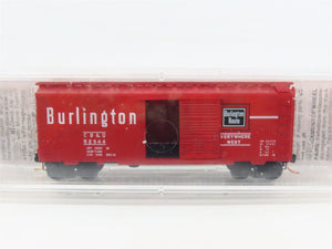 N Scale Micro-Trains MTL 20170 CB&Q Burlington Route 40' Box Car #62944