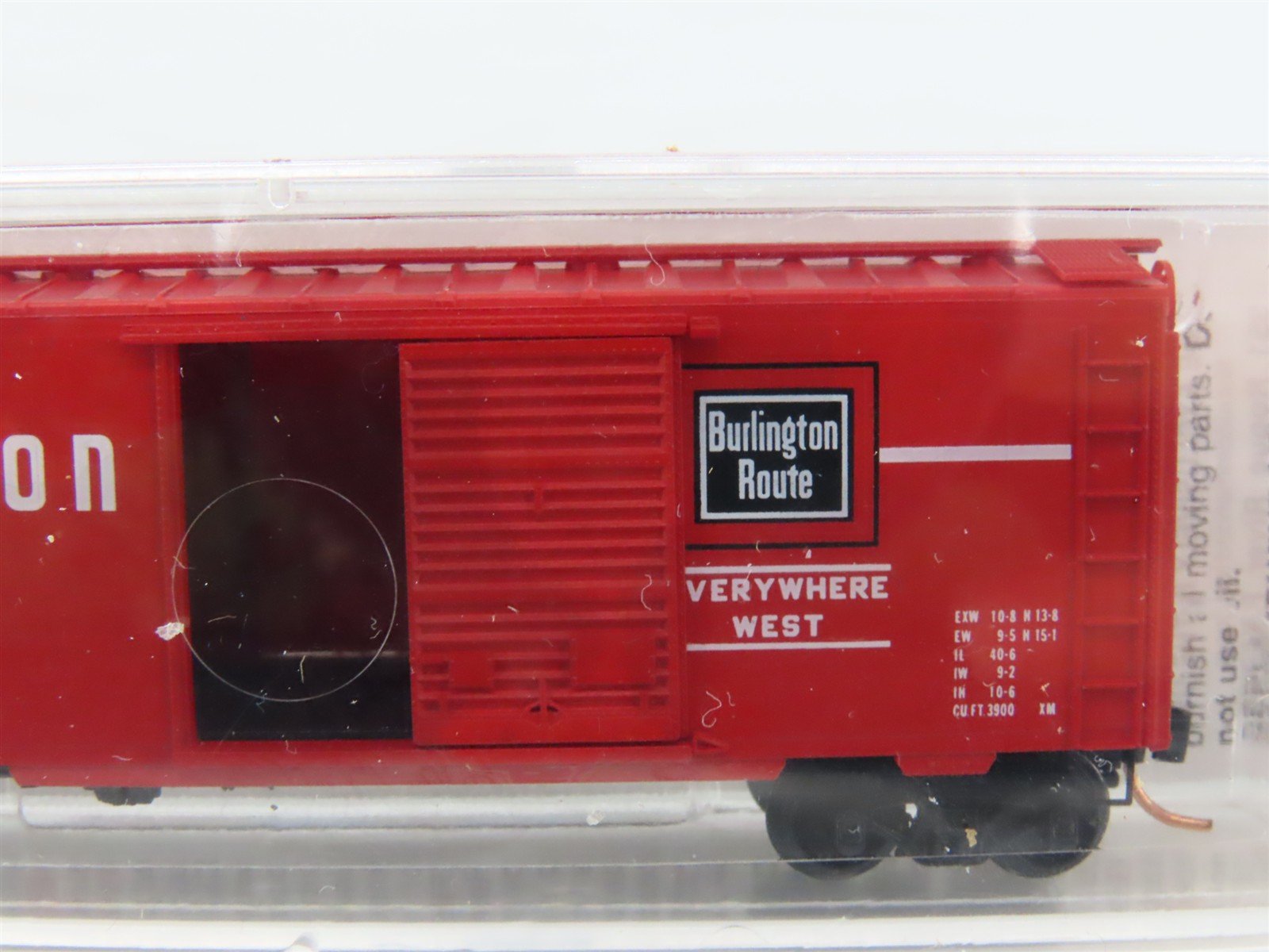 N Scale Micro-Trains MTL 20170 CB&Q Burlington Route 40' Box Car #62944