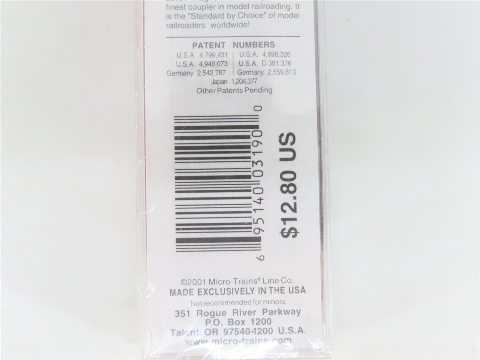 N Scale Micro-Trains MTL 20170 CB&Q Burlington Route 40' Box Car #62944