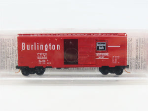 N Scale Micro-Trains MTL 20170 CB&Q Burlington Route 40' Box Car #62944