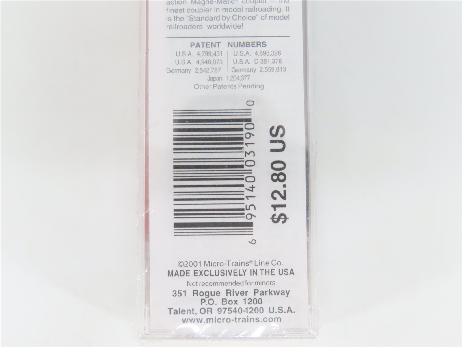 N Scale Micro-Trains MTL 20170 CB&Q Burlington Route 40' Box Car #62944