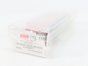 N Scale Micro-Trains MTL 20170 CB&Q Burlington Route 40' Box Car #62944