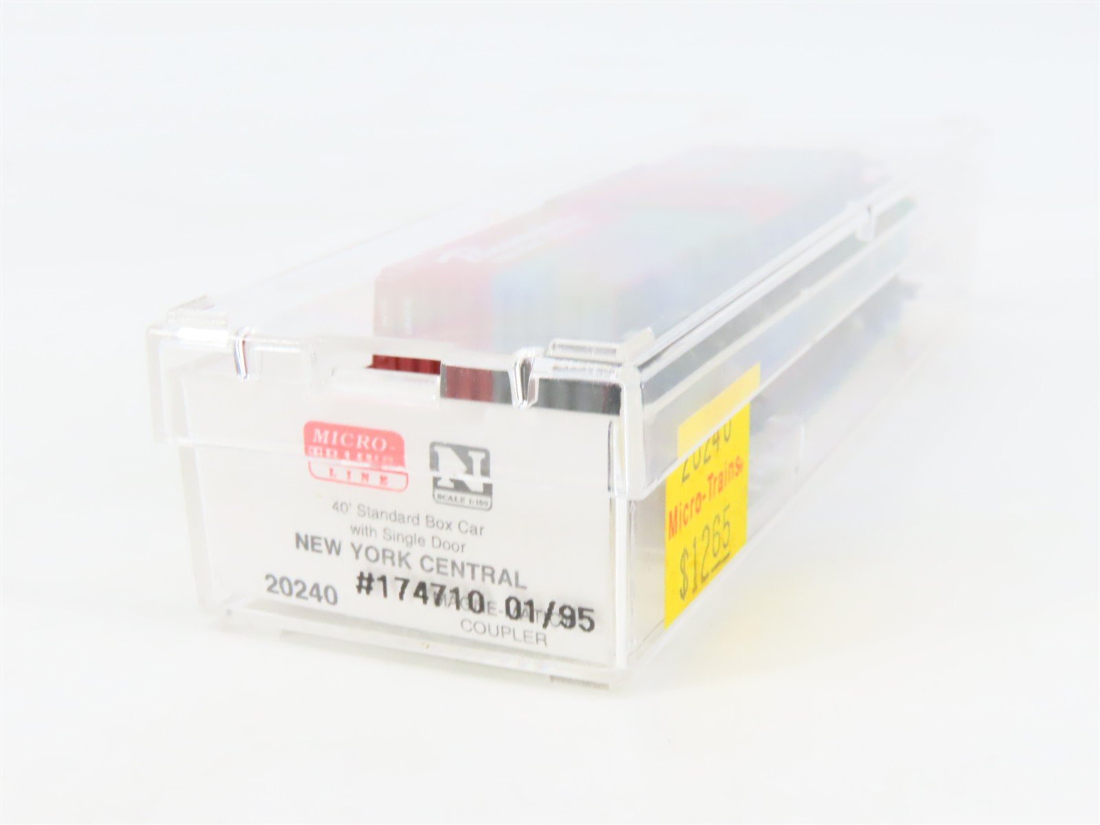 N Scale Micro-Trains MTL 20240 NYC New York Central Pacemaker 40' Boxcar #174710