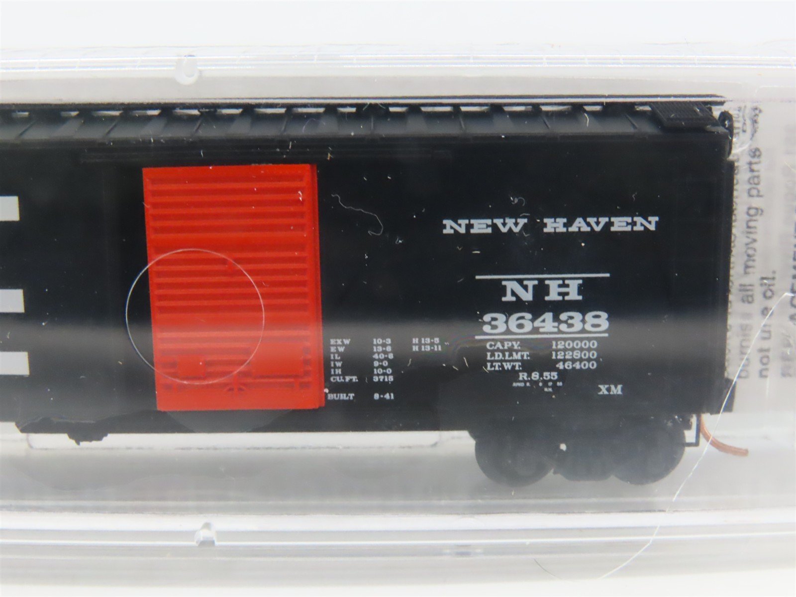 N Scale Micro-Trains MTL 20350 NH New Haven 40' Single Door Box Car #36438