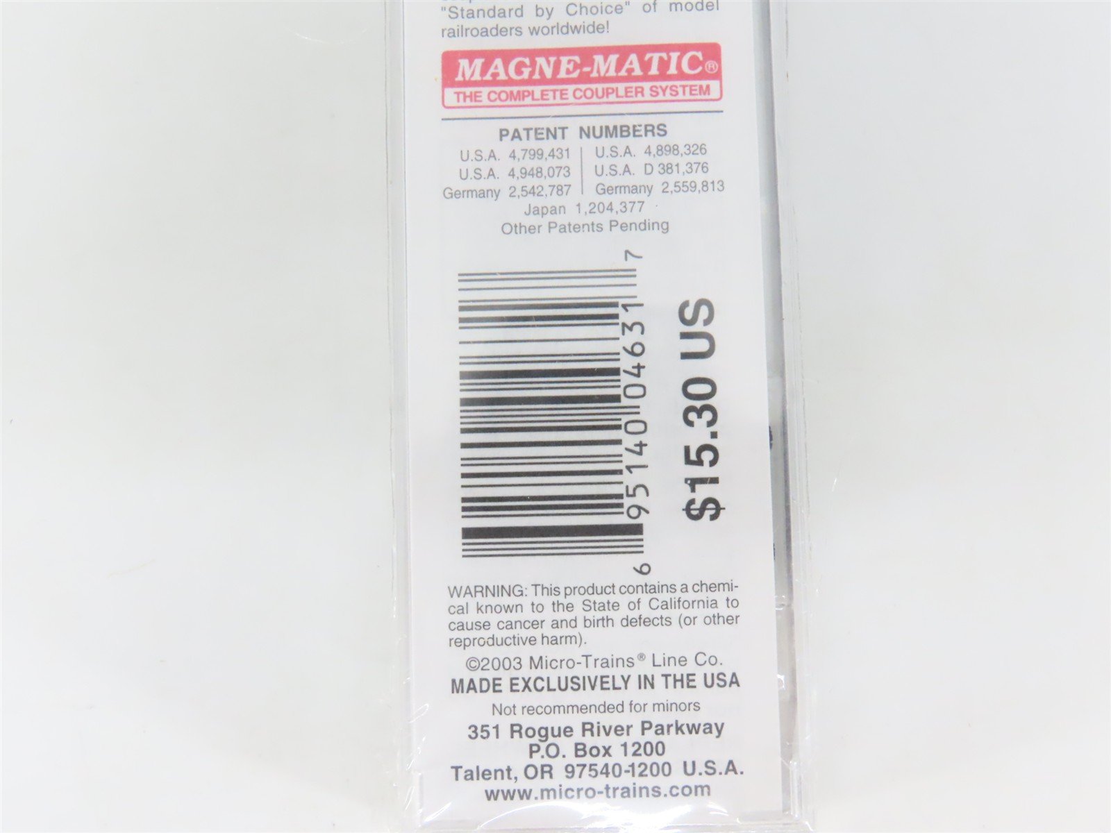 N Scale Micro-Trains MTL 20350 NH New Haven 40' Single Door Box Car #36438