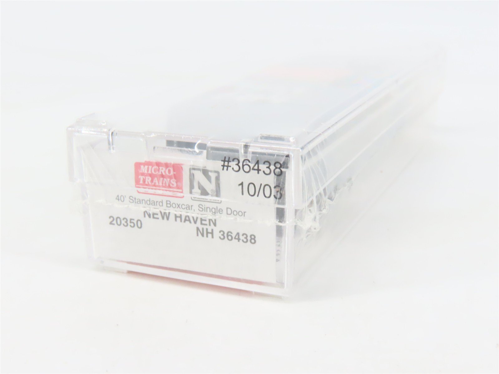 N Scale Micro-Trains MTL 20350 NH New Haven 40' Single Door Box Car #36438