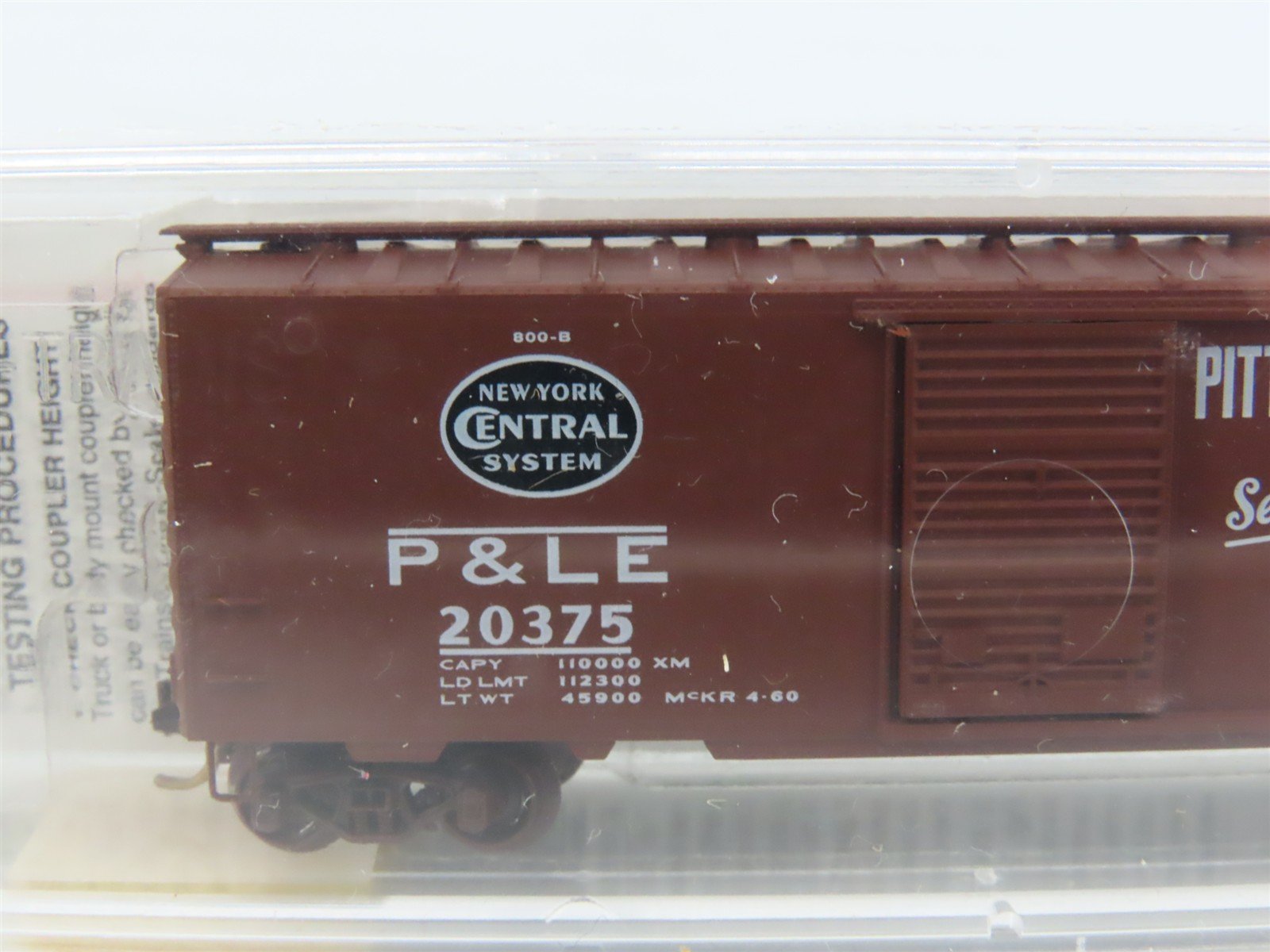 N Micro-Trains MTL 20410 NYC P&LE 