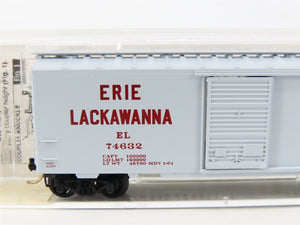 N Scale Micro-Trains MTL 20360 EL Erie Lackawanna 40' Single Door Box Car #74632