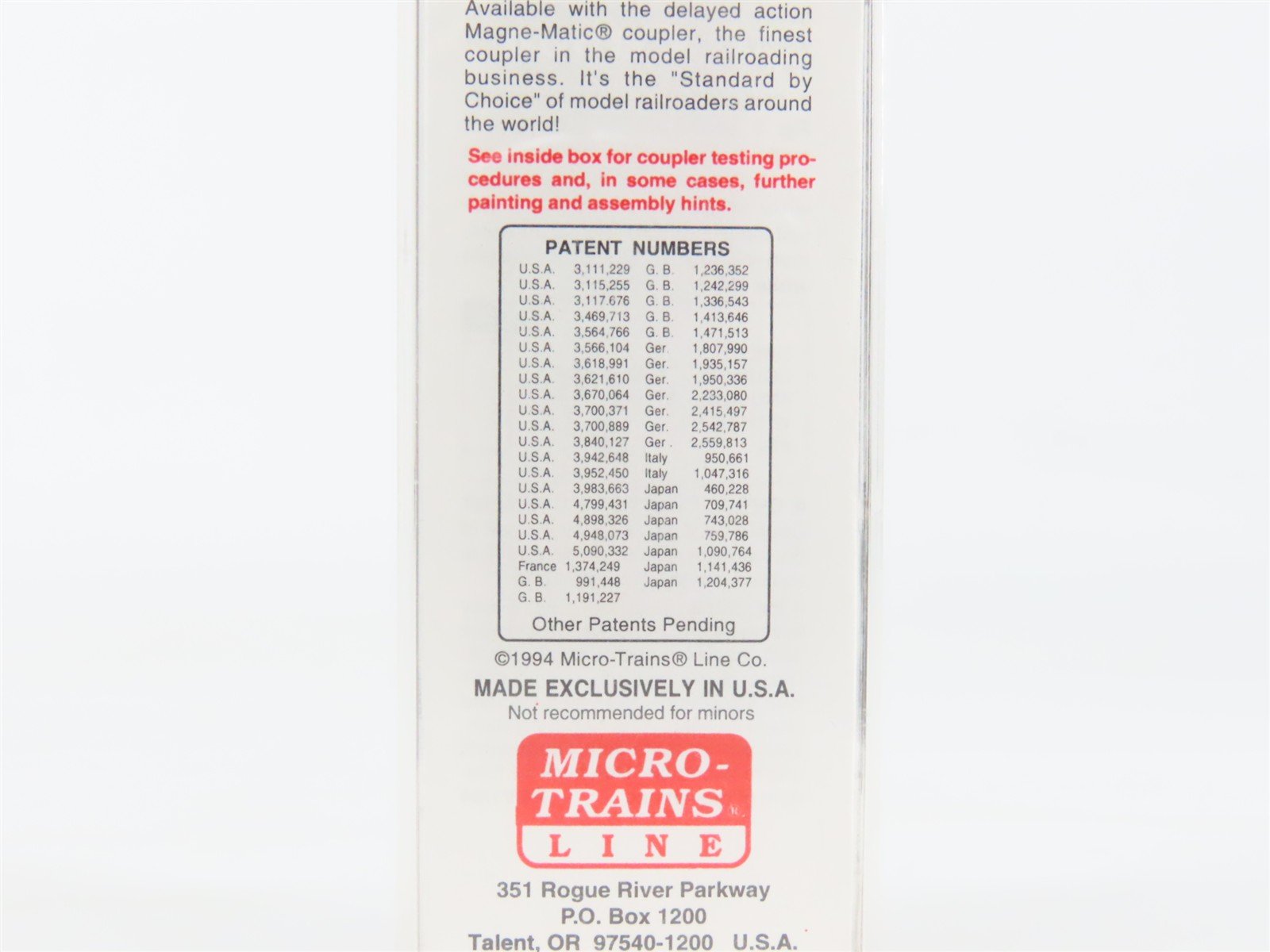 N Scale Micro-Trains MTL 20360 EL Erie Lackawanna 40' Single Door Box Car #74632