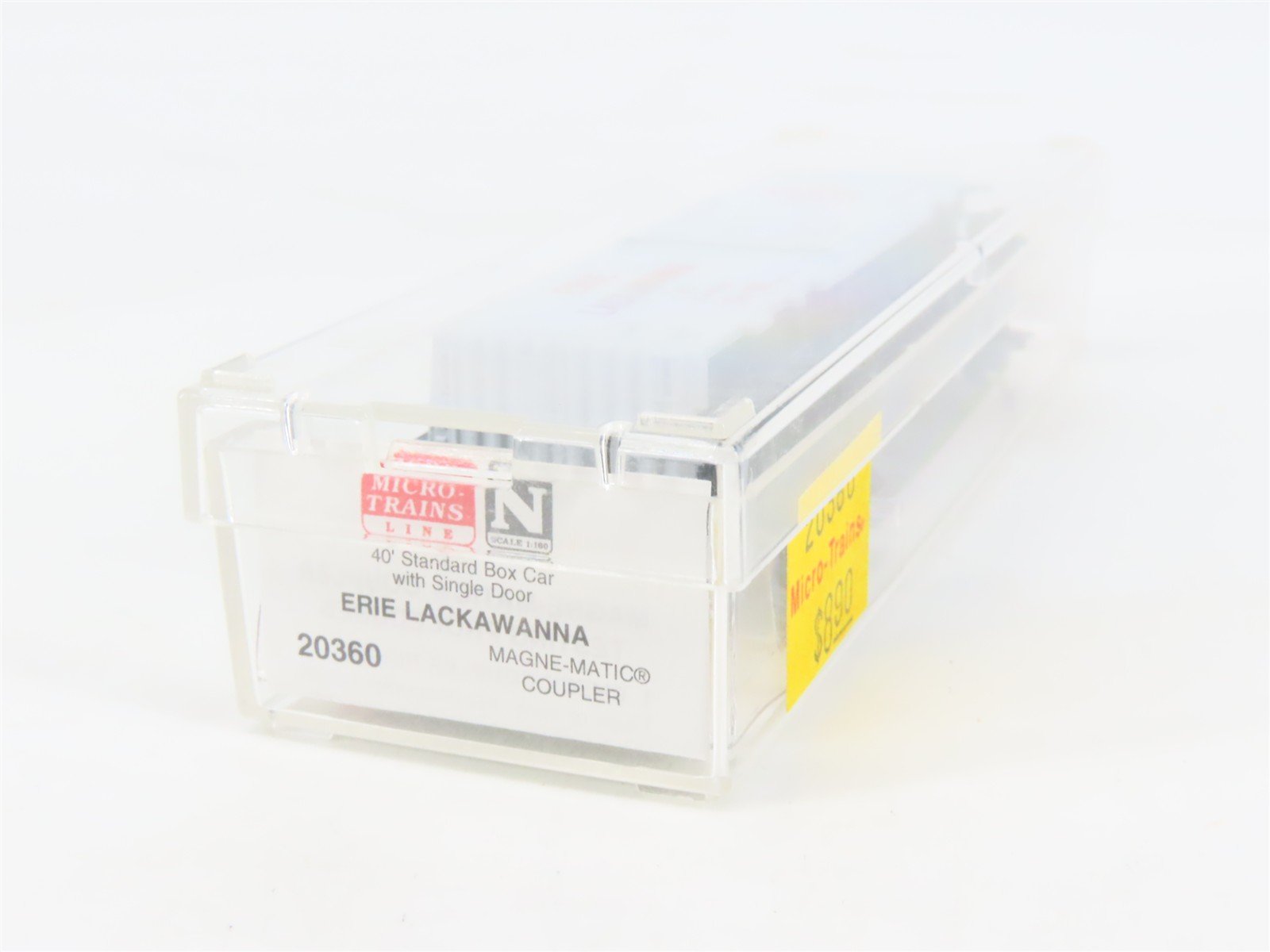 N Scale Micro-Trains MTL 20360 EL Erie Lackawanna 40' Single Door Box Car #74632