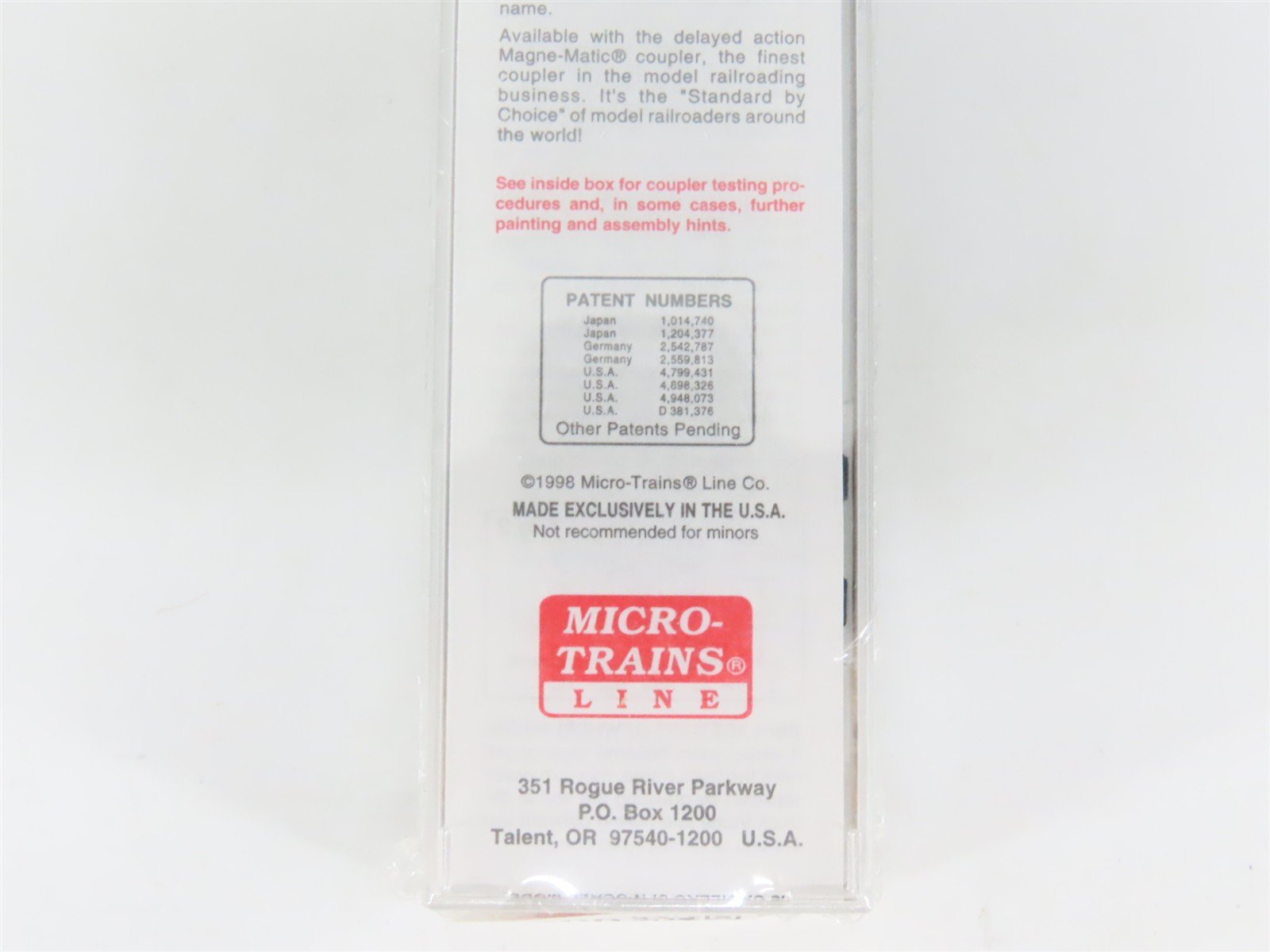 N Scale Micro-Trains MTL 20360 EL Erie Lackawanna 40' Single Door Box Car #73113