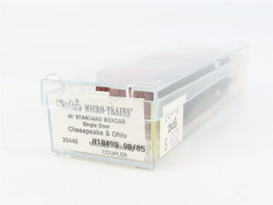 N Kadee Micro-Trains MTL 20440 C&O Chesapeake & Ohio Progress 40' Box Car #18499