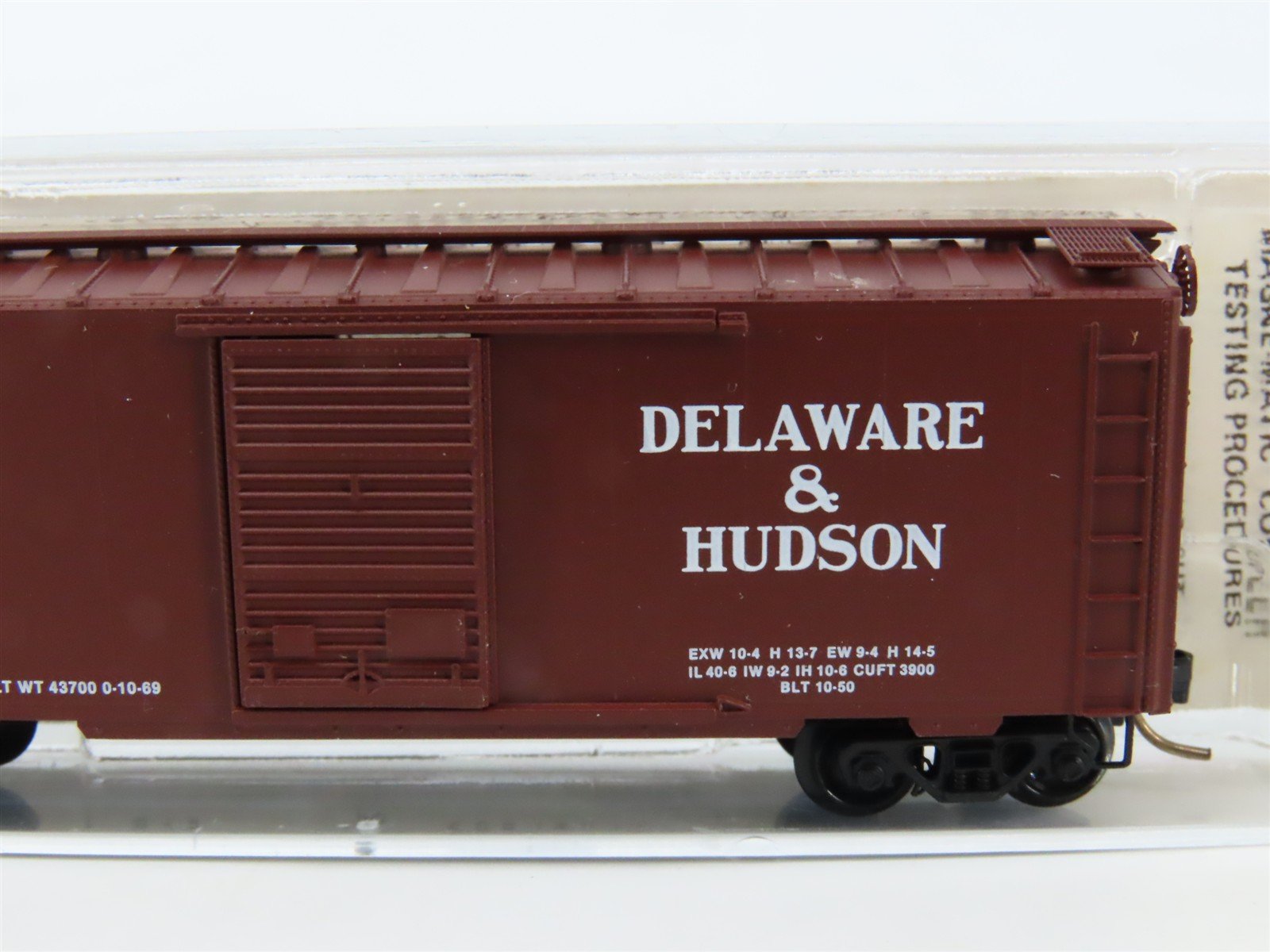 N Scale Kadee Micro-Trains MTL 20520 D&H Delaware & Hudson 40' Box Car #18452