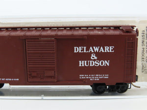 N Scale Kadee Micro-Trains MTL 20520 D&H Delaware & Hudson 40' Box Car #18452