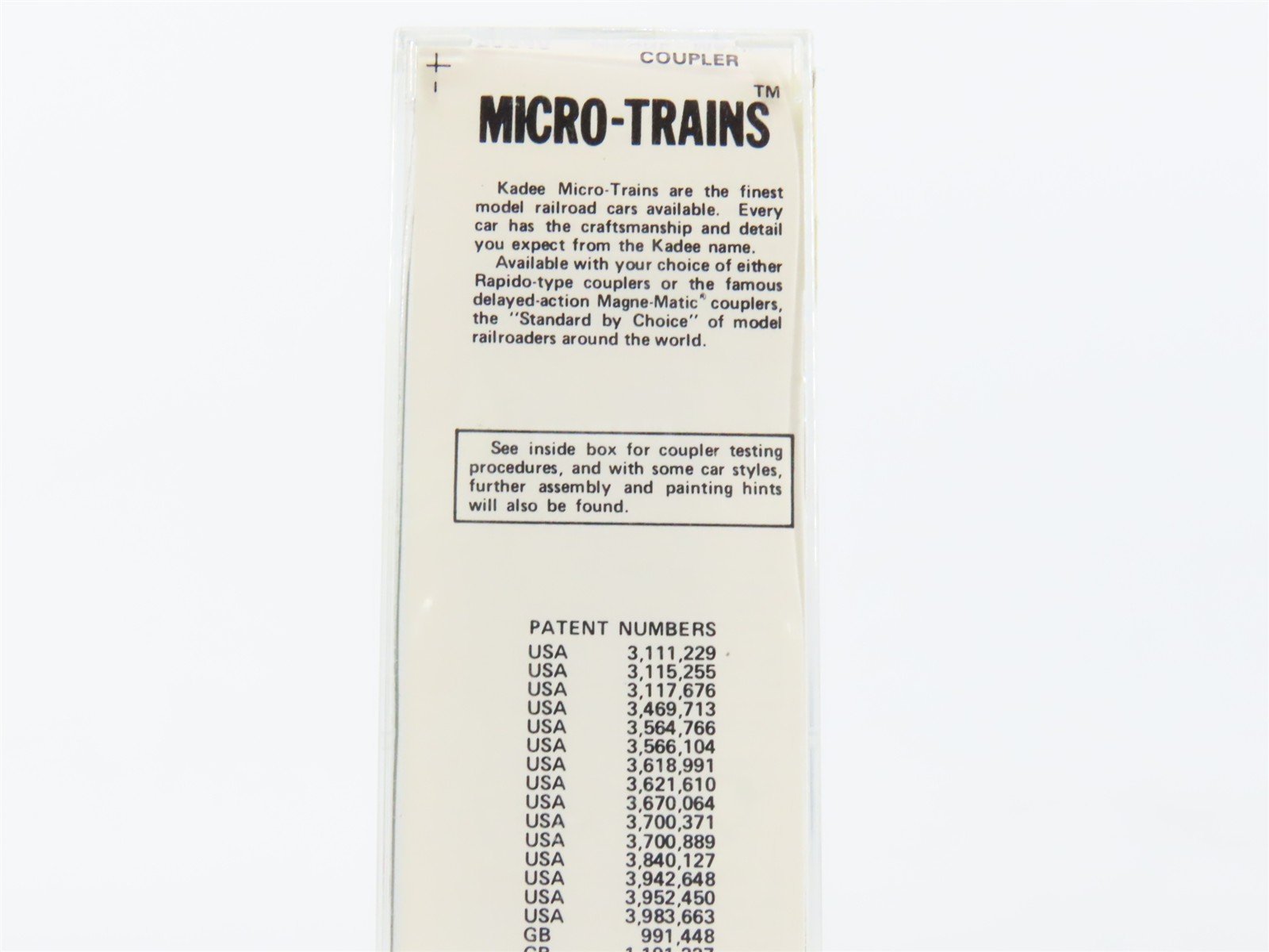 N Scale Kadee Micro-Trains MTL 20340 EJ&E Chicago Outer Belt 40' Box Car #60419