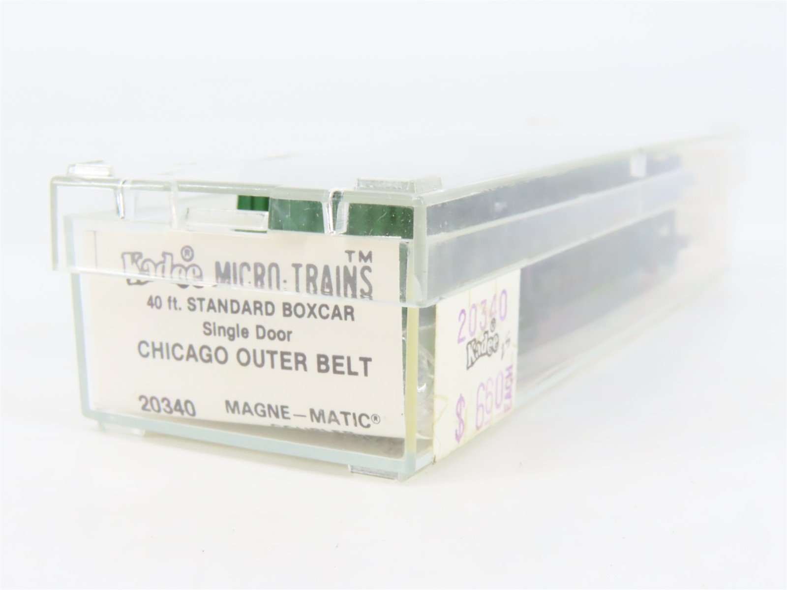 N Scale Kadee Micro-Trains MTL 20340 EJ&E Chicago Outer Belt 40' Box Car #60419