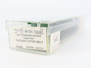 N Scale Kadee Micro-Trains MTL 20340 EJ&E Chicago Outer Belt 40' Box Car #60419