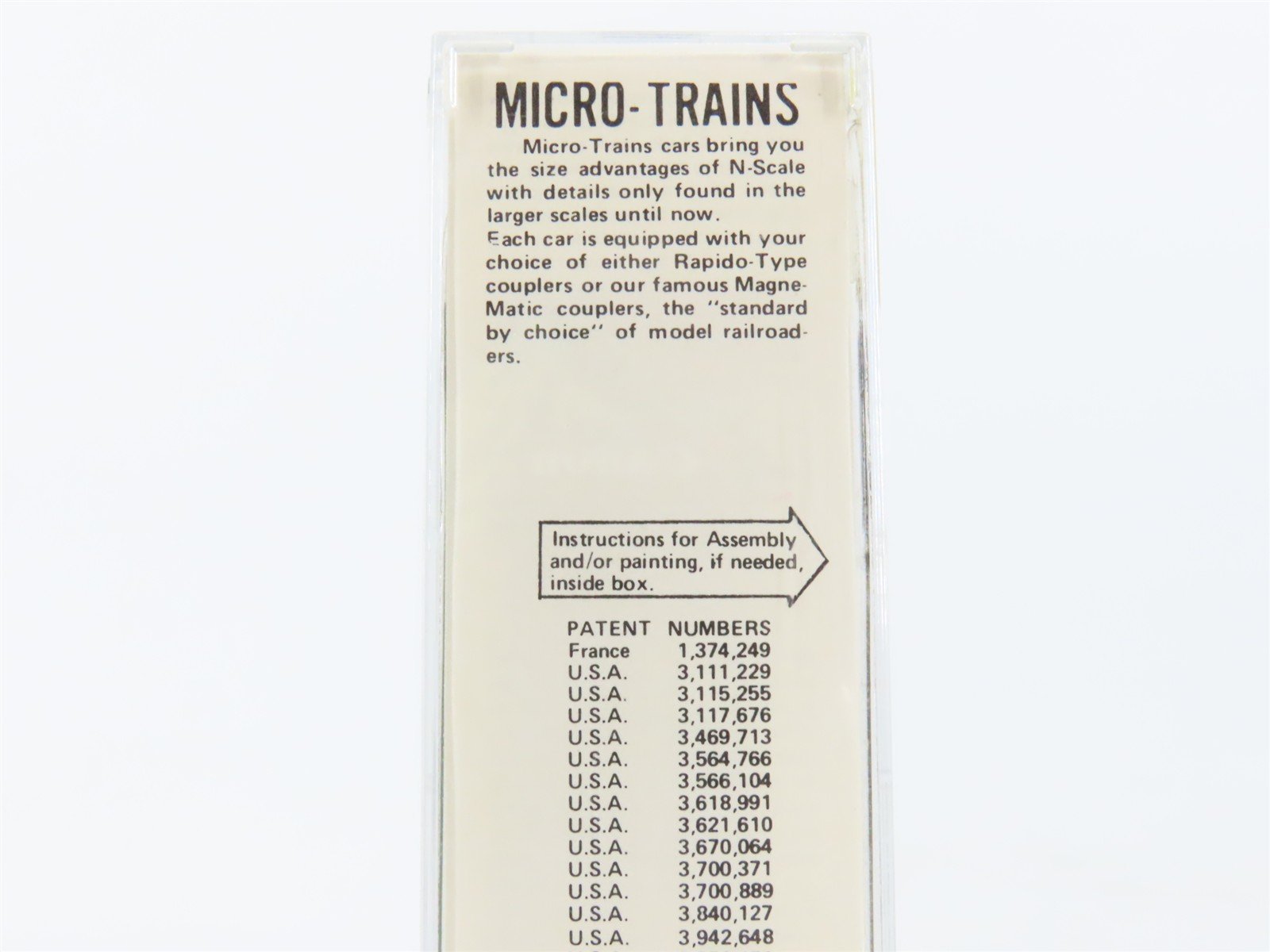 N Scale Kadee Micro-Trains MTL 20200 VTR Vermont Railway 40' Box Car #401