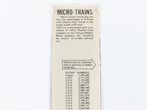 N Scale Kadee Micro-Trains MTL 20200 VTR Vermont Railway 40' Box Car #401