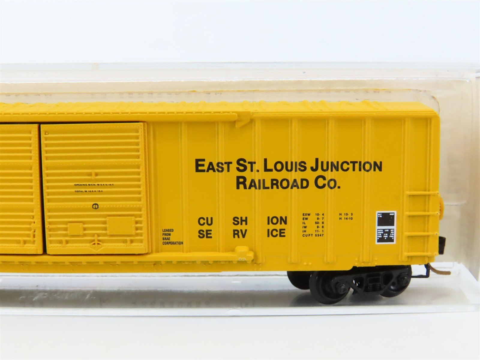 N Kadee Micro-Trains MTL 30130 ESLJ East St. Louis Junction 50' Box Car #7702