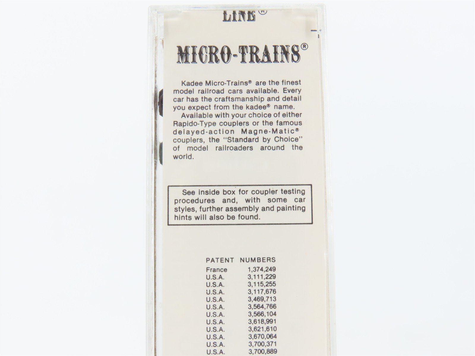N Kadee Micro-Trains MTL 30130 ESLJ East St. Louis Junction 50' Box Car #7702