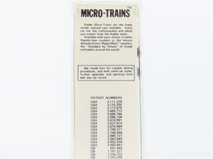 N Kadee Micro-Trains MTL 20320 THB Toronto Hamilton & Buffalo 40' Box Car #3012