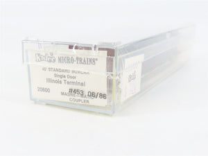 N Scale Kadee Micro-Trains MTL 20600 ITC Illinois Terminal 40' Box Car #453