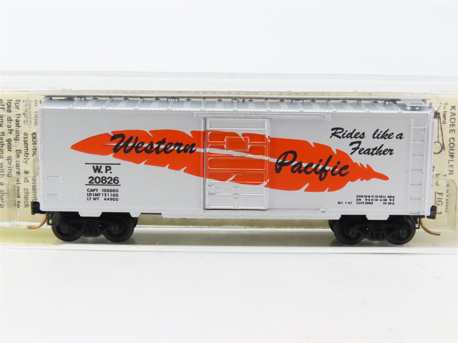 N Kadee Micro-Trains MTL 20210 WP Western Pacific 