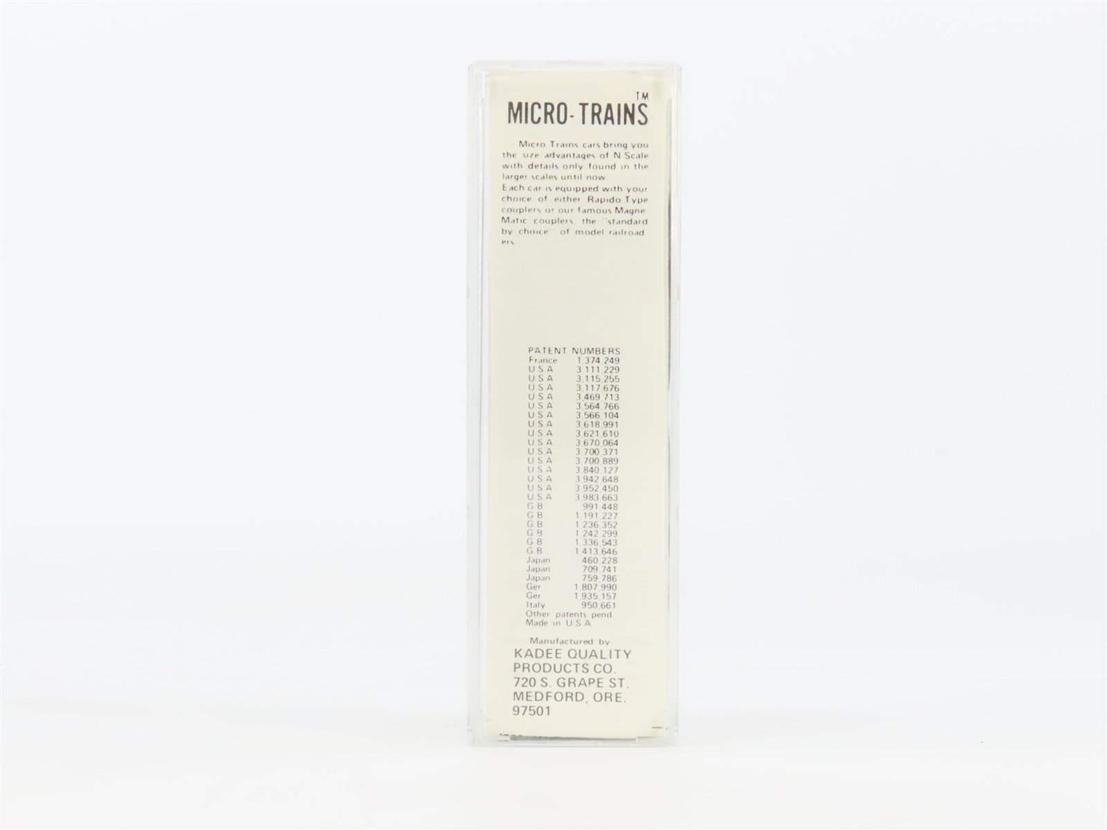 N Kadee Micro-Trains MTL 20210 WP Western Pacific 