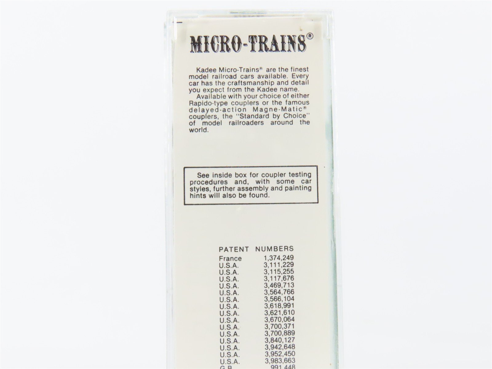 N Scale Kadee Micro-Trains MTL 20420 GN Great Northern 