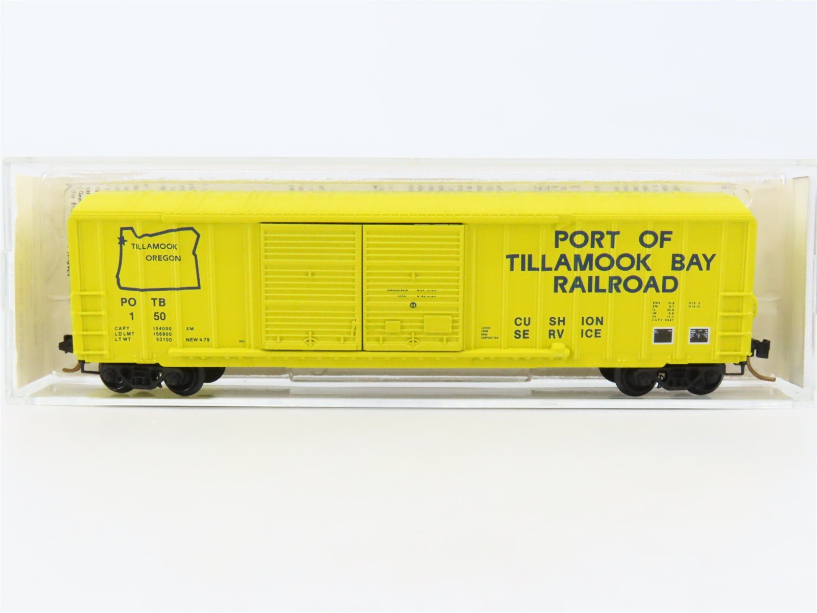 N Scale Kadee Micro-Trains MTL 30150 POTB Port of Tillamook Bay 50' Box Car #150