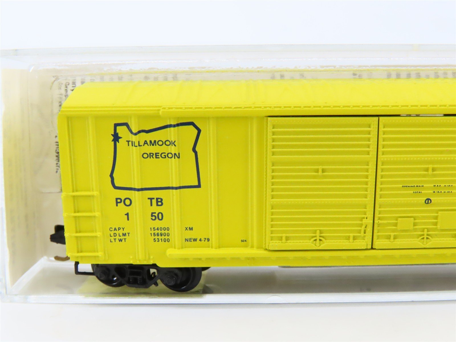 N Scale Kadee Micro-Trains MTL 30150 POTB Port of Tillamook Bay 50' Box Car #150